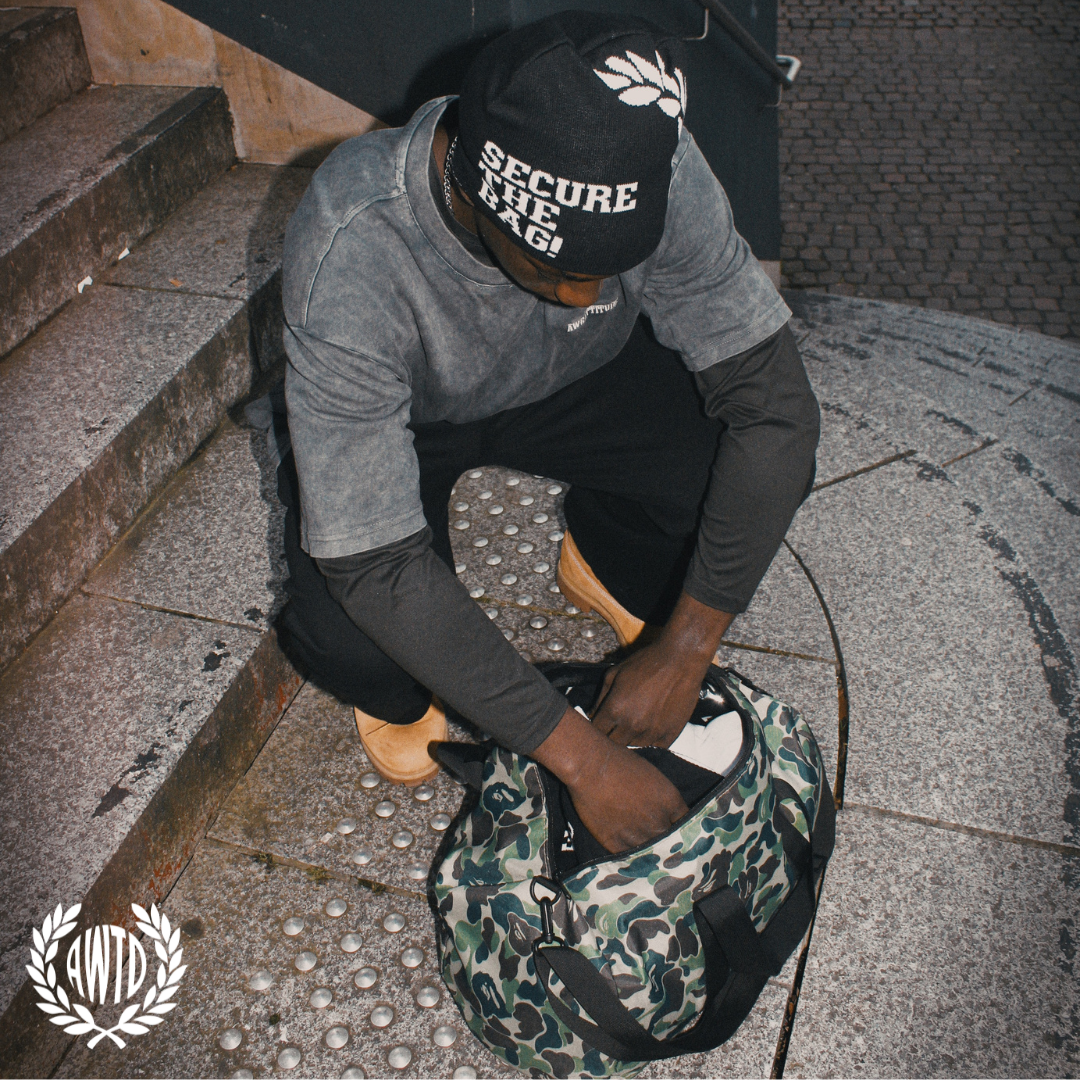 "SECURE THE BAG" BEANIES