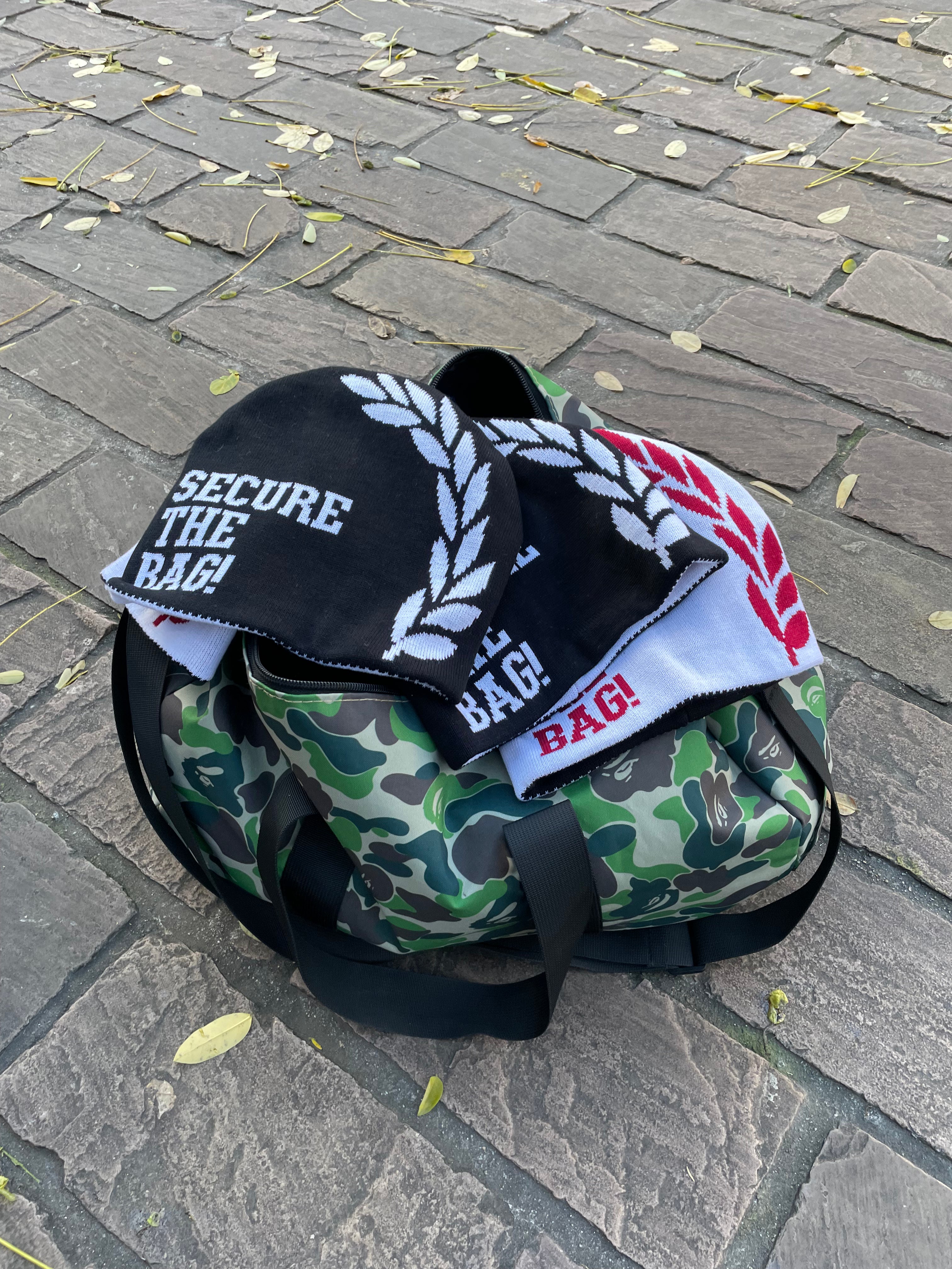 "SECURE THE BAG" BEANIES